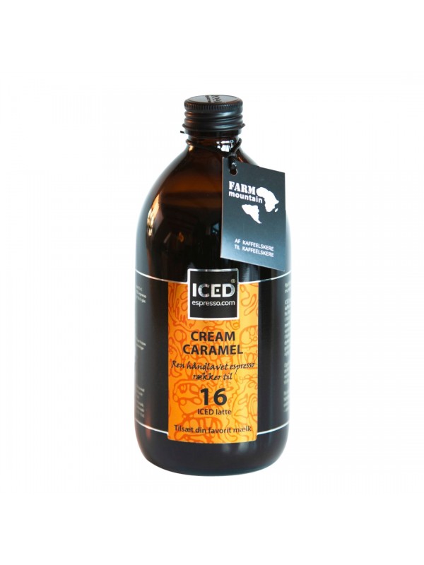 Iced Espresso Cream Caramel, 16 shots - ½ liter