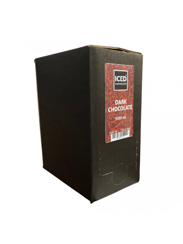 ICED Espresso Dark Chocolate, Bag-In-Box, 3 Liter