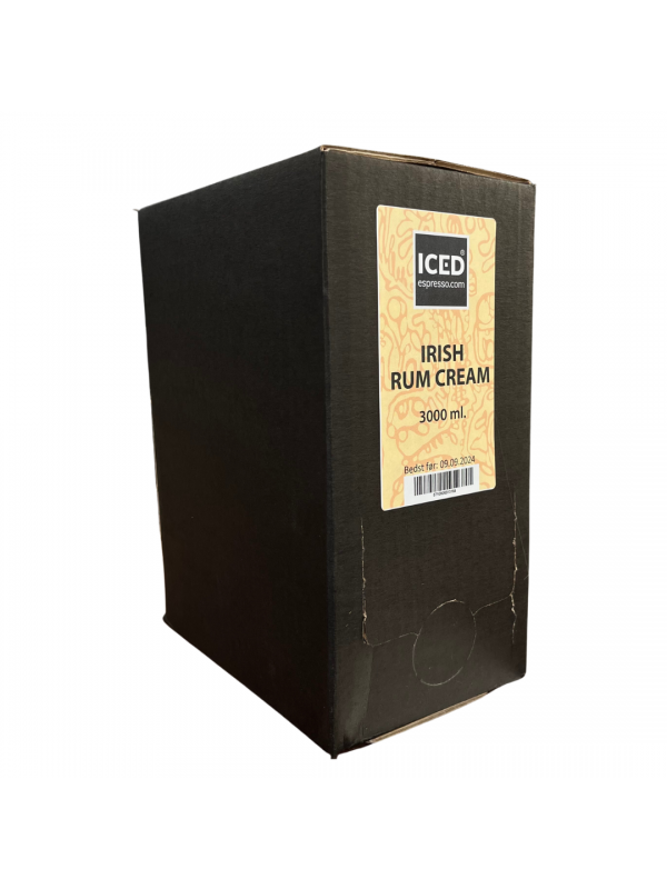 ICED Espresso Irish Rum Cream, Bag-In-Box, 3 liter