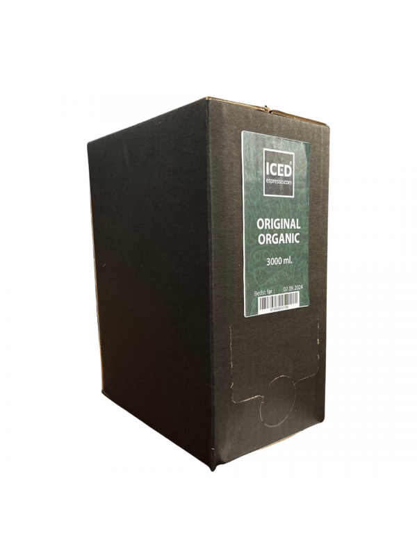 ICED Espresso Original Organic, Bag-In-Box, 3 liter
