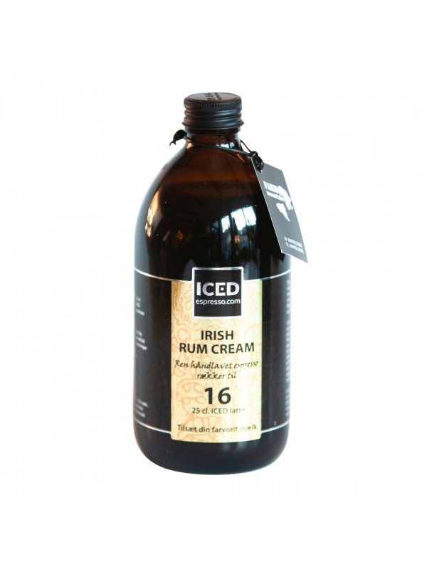 Iced Espresso Irish Rum Cream, 16 shots - ½ liter