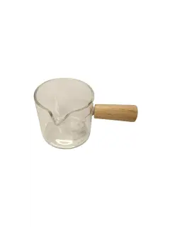 Shotkande m/træhåndtag - Mælkekander