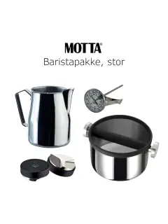Motta baristapakke, stor - Knockboxe