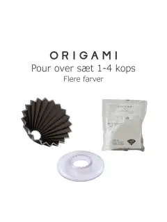 Origami Brygsæt, 1-4 kops - Origami