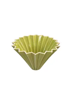 Origami Dripper porcelæn - Grøn S - Origami