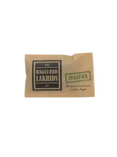Bagsværd Lakrids Mini - Ingefær - Lækkerier