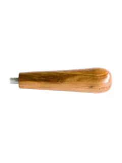 Håndtag til filterholder, italiensk valnød 10mm - Filterkurve & filterholdere