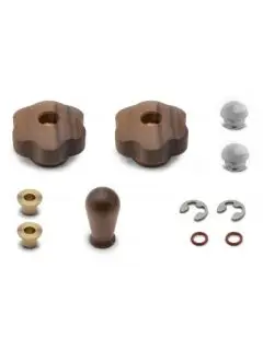 Lelit træ-upgrade PLA2200 - Valnød - Filterkurve & filterholdere