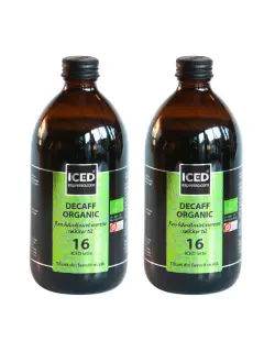 2 x ICED espresso Koffeinfri Original - Økologisk iskaffe