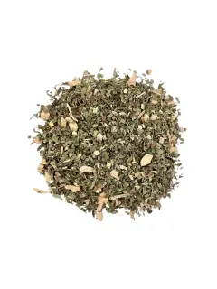 Pebermynte m/Lakridsrod, urtete - 100 g. - Urtete