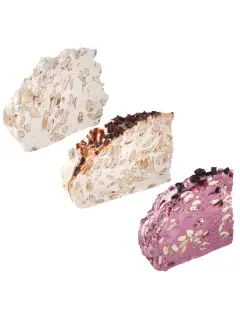 Nougat Lagkagestykke ass. - Lækkerier